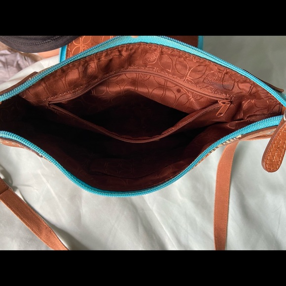 Fossil multicolored purse with adjustable strap - Picture 7 of 8